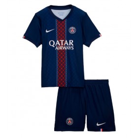 Baby Fußballbekleidung Paris Saint-Germain Heimtrikot 2025-26 Kurzarm (+ kurze hosen)